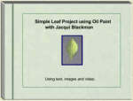 simple leaf project art-e-book