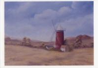 windmill greetings card