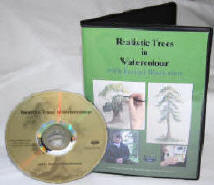 Realistic Trees in Watercolour DVD