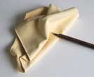 chamois pen wipe