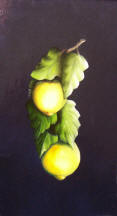 tole lemon painting